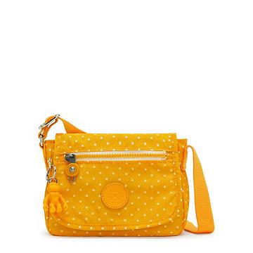 Kipling Sabian Classic Printed Crossbody Mini Veske Gul | NO 1876ZU